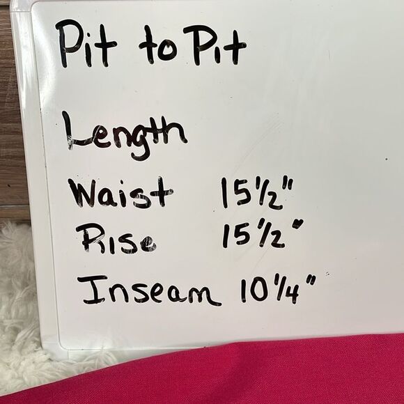 WORTHINGTON Pleated Dressy Shorts Skirtlike Fully Lined Size 8 Vintage Fushia - Picture 8 of 8